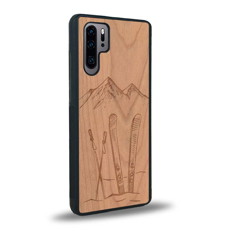 Coque Huawei P30 Pro - Winter Holidays - Coque en bois