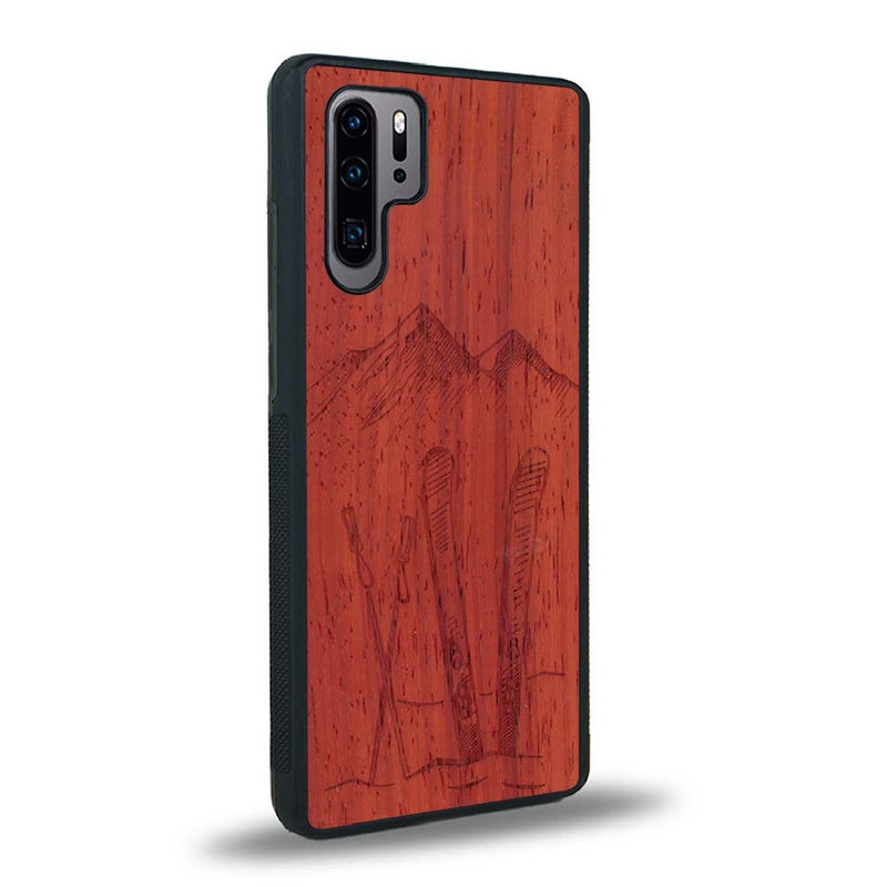 Coque Huawei P30 Pro - Winter Holidays - Coque en bois