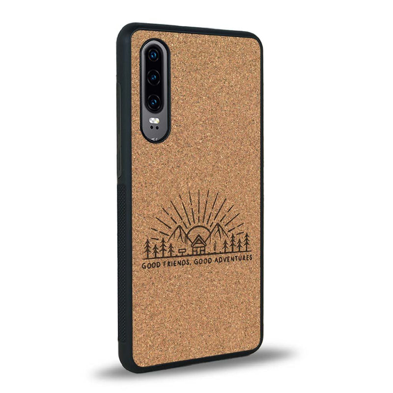 Coque Huawei P30 - Sunset Lovers - Coque en bois