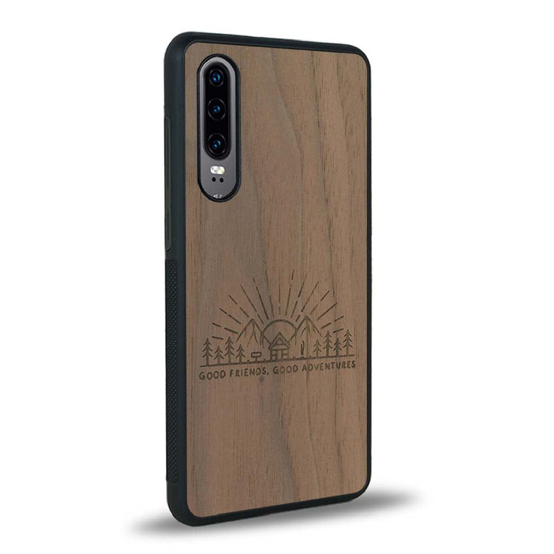 Coque Huawei P30 - Sunset Lovers - Coque en bois