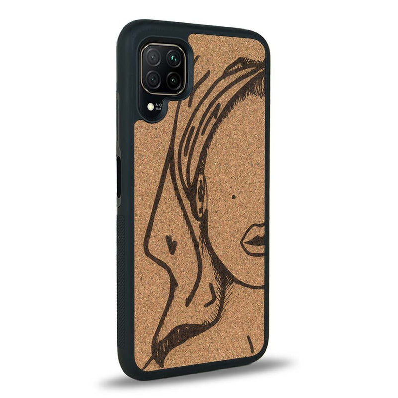 Coque Huawei P40 Lite - Au féminin - Coque en bois