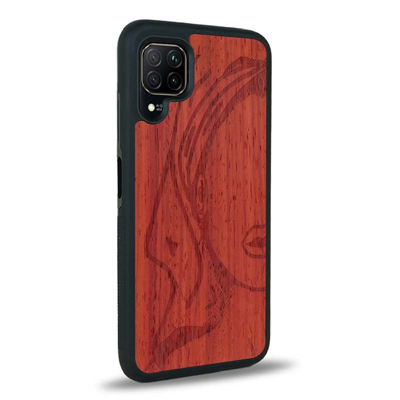 Coque Huawei P40 Lite - Au féminin - Coque en bois