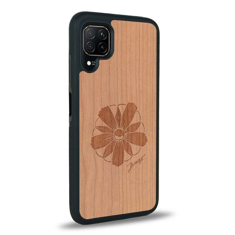 Coque Huawei P40 Lite - La Fleur des Montagnes - Coque en bois