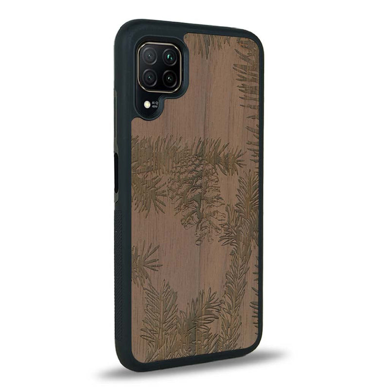 Coque Huawei P40 Lite - La Pomme de Pin - Coque en bois