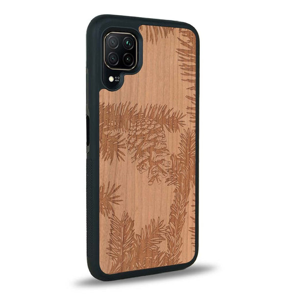 Coque Huawei P40 Lite - La Pomme de Pin - Coque en bois