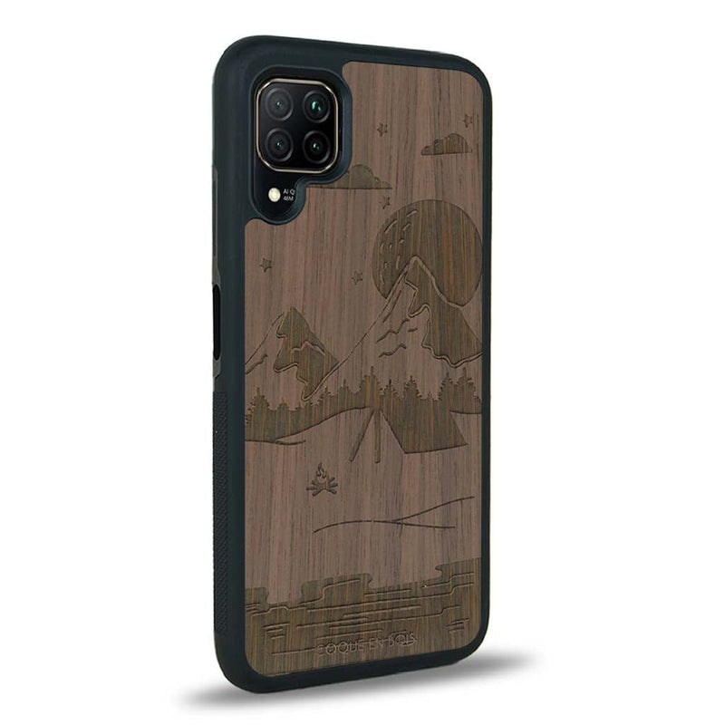 Coque Huawei P40 Lite - Le Campsite - Coque en bois