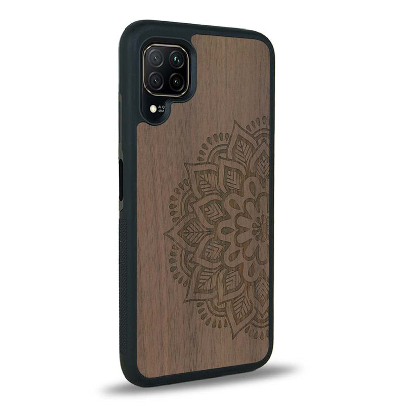 Coque Huawei P40 Lite - Le Mandala Sanskrit - Coque en bois