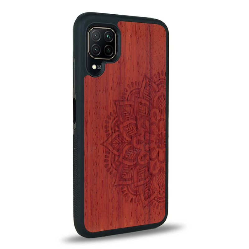 Coque Huawei P40 Lite - Le Mandala Sanskrit - Coque en bois