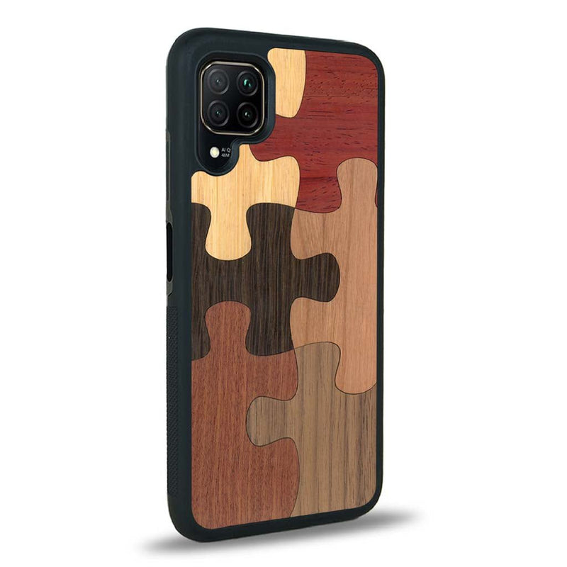 Coque Huawei P40 Lite - Le Puzzle - Coque en bois