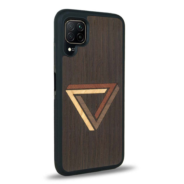 Coque Huawei P40 Lite - Le Triangle - Coque en bois