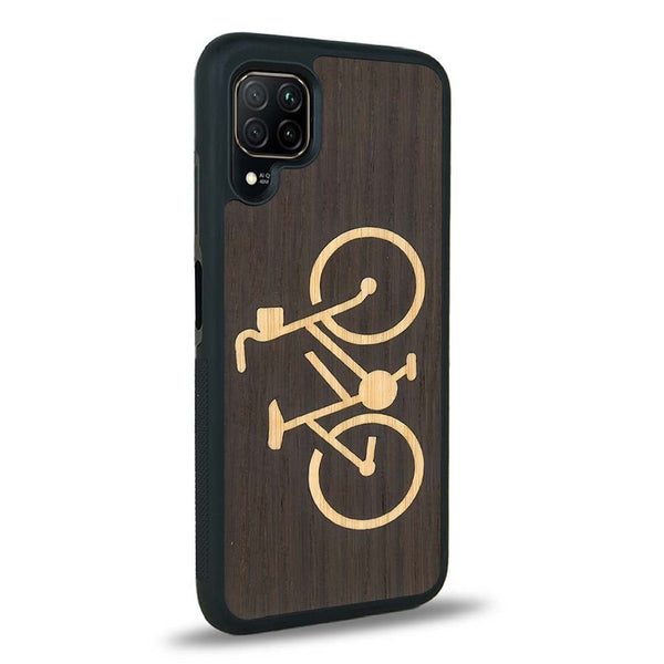 Coque Huawei P40 Lite - Le Vélo - Coque en bois