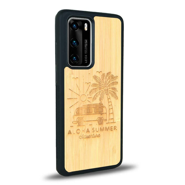 Coque Huawei P40 Pro - Aloha Summer - Coque en bois