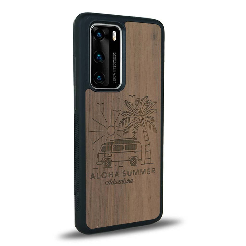 Coque Huawei P40 Pro - Aloha Summer - Coque en bois