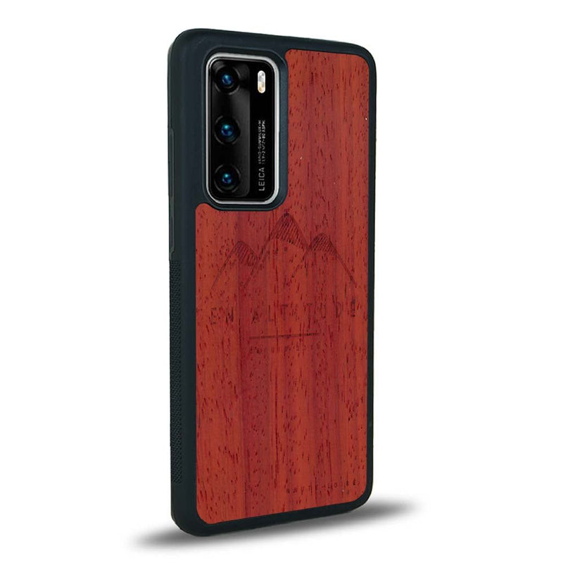 Coque Huawei P40 Pro - En Altitude - Coque en bois