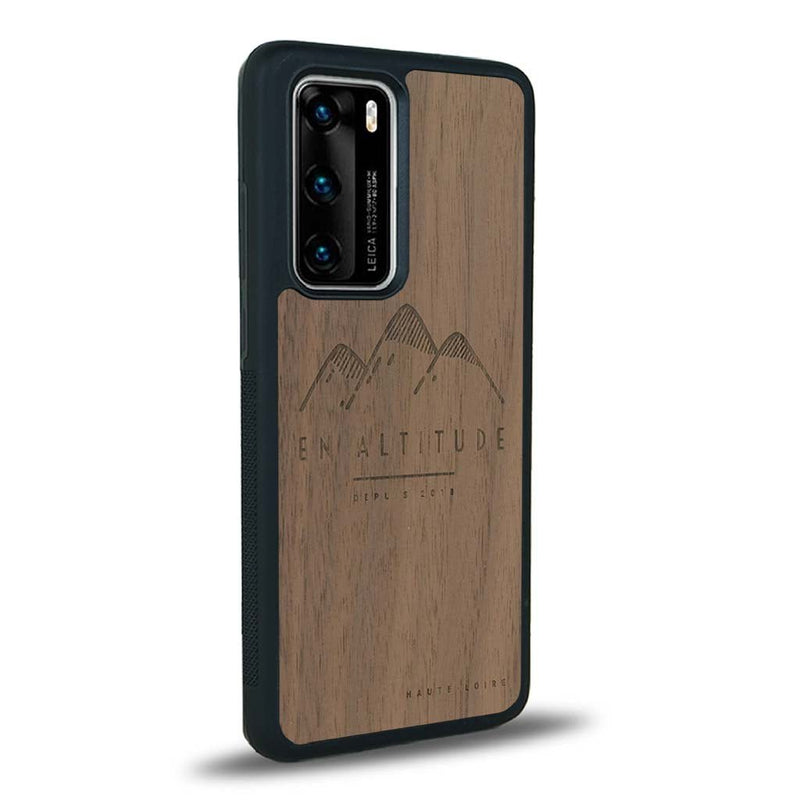 Coque Huawei P40 Pro - En Altitude - Coque en bois