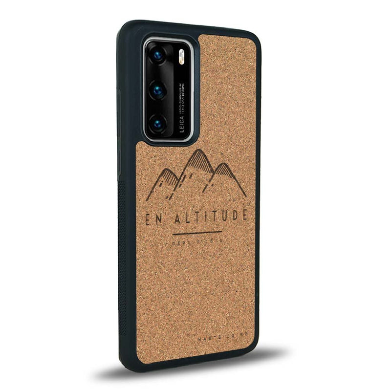 Coque Huawei P40 Pro - En Altitude - Coque en bois