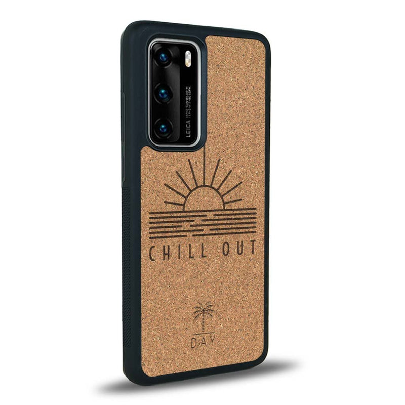 Coque Huawei P40 Pro - La Chill Out - Coque en bois