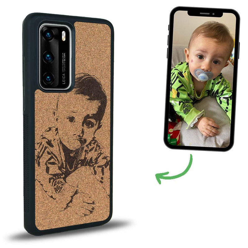 Coque Huawei P40 Pro - La Personnalisable - Coque en bois