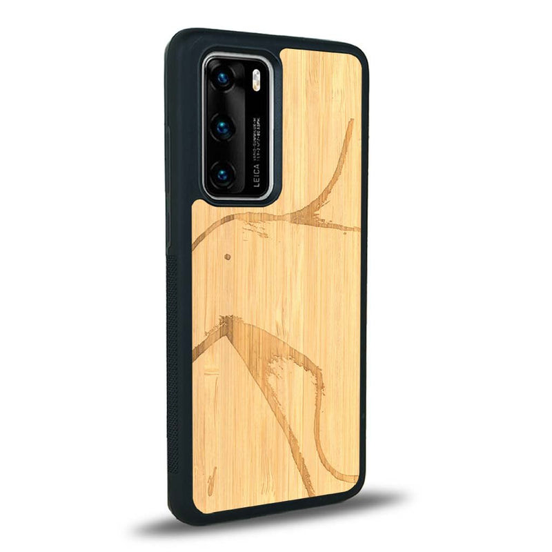 Coque Huawei P40 Pro - La Shoulder - Coque en bois