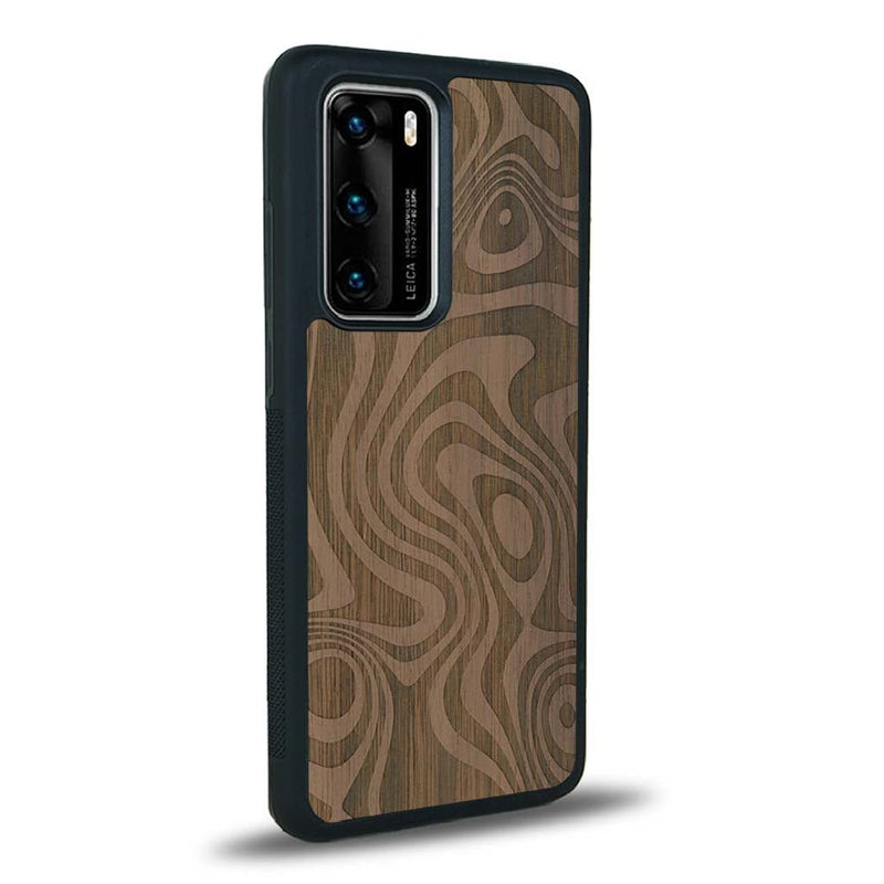 Coque Huawei P40 Pro - L'Abstract - Coque en bois