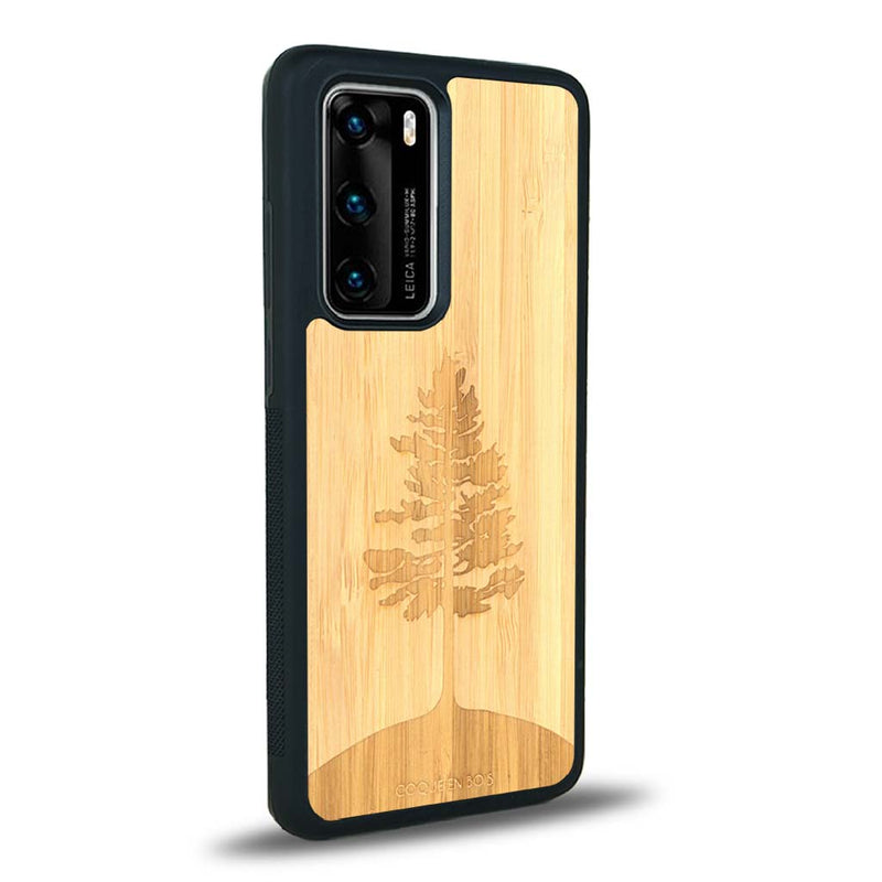 Coque Huawei P40 Pro - L'Arbre - Coque en bois