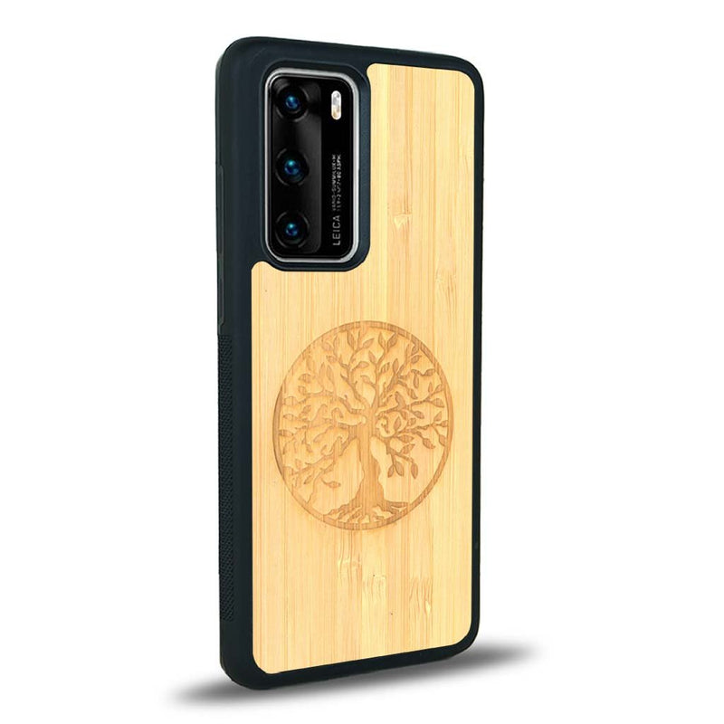 Coque Huawei P40 Pro - L'Arbre de Vie - Coque en bois