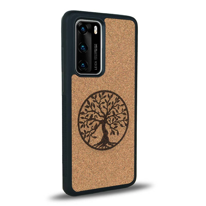 Coque Huawei P40 Pro - L'Arbre de Vie - Coque en bois