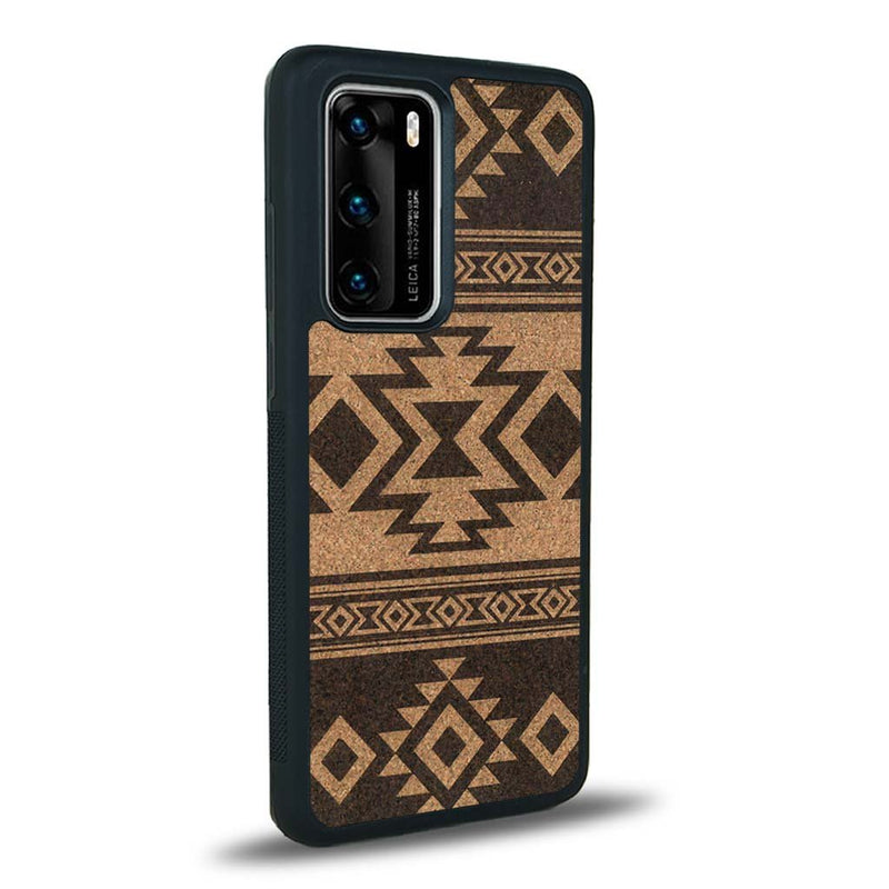 Coque Huawei P40 Pro - L'Aztec - Coque en bois