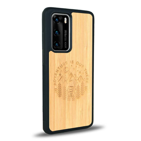 Coque Huawei P40 Pro - Le Bivouac - Coque en bois