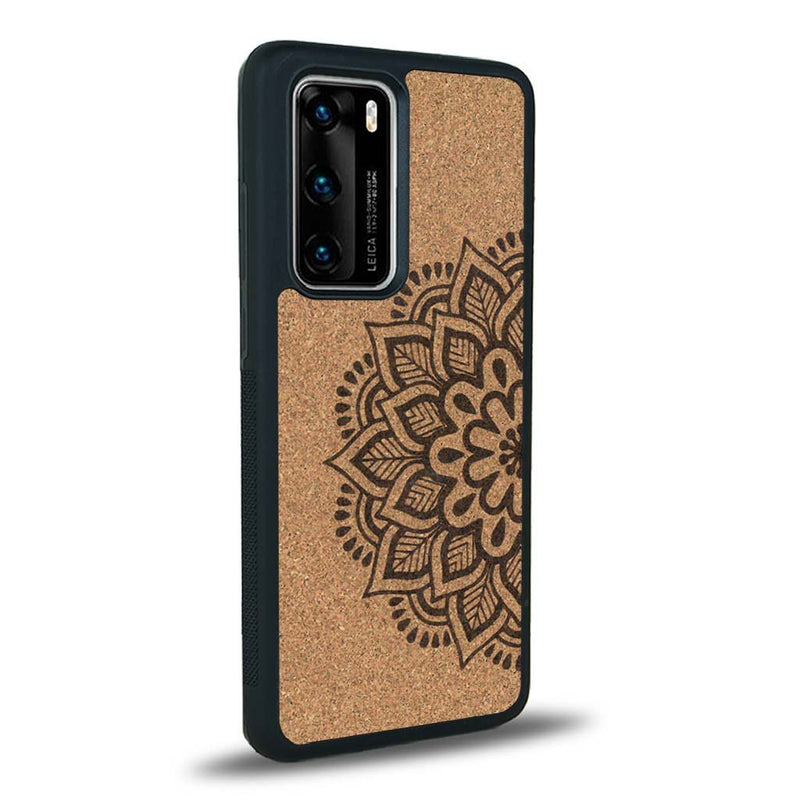 Coque Huawei P40 Pro - Le Mandala Sanskrit - Coque en bois