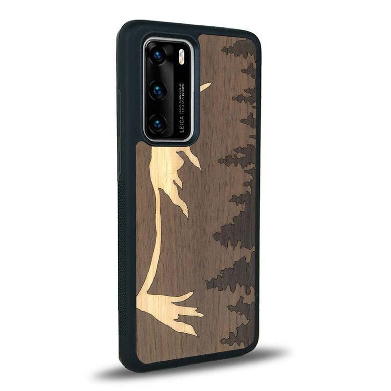 Coque Huawei P40 Pro - Le Mont Mézenc - Coque en bois