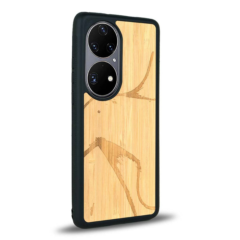 Coque Huawei P50 - La Shoulder - Coque en bois