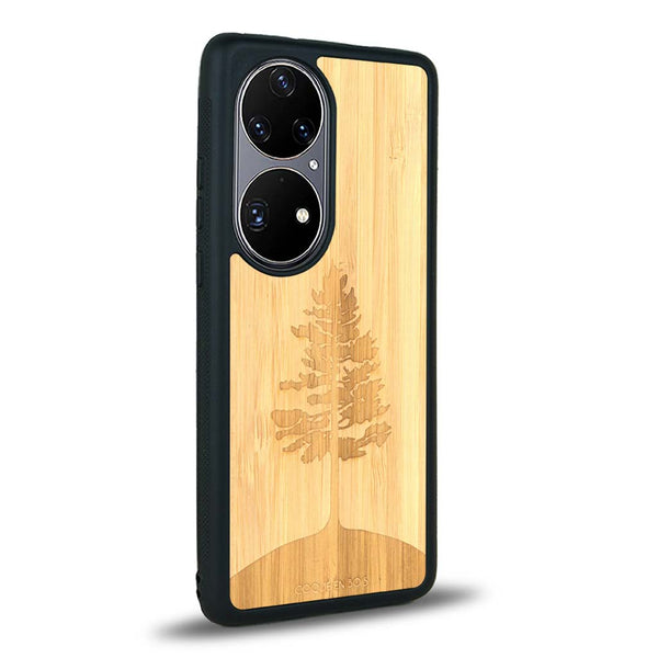 Coque Huawei P50 - L'Arbre - Coque en bois