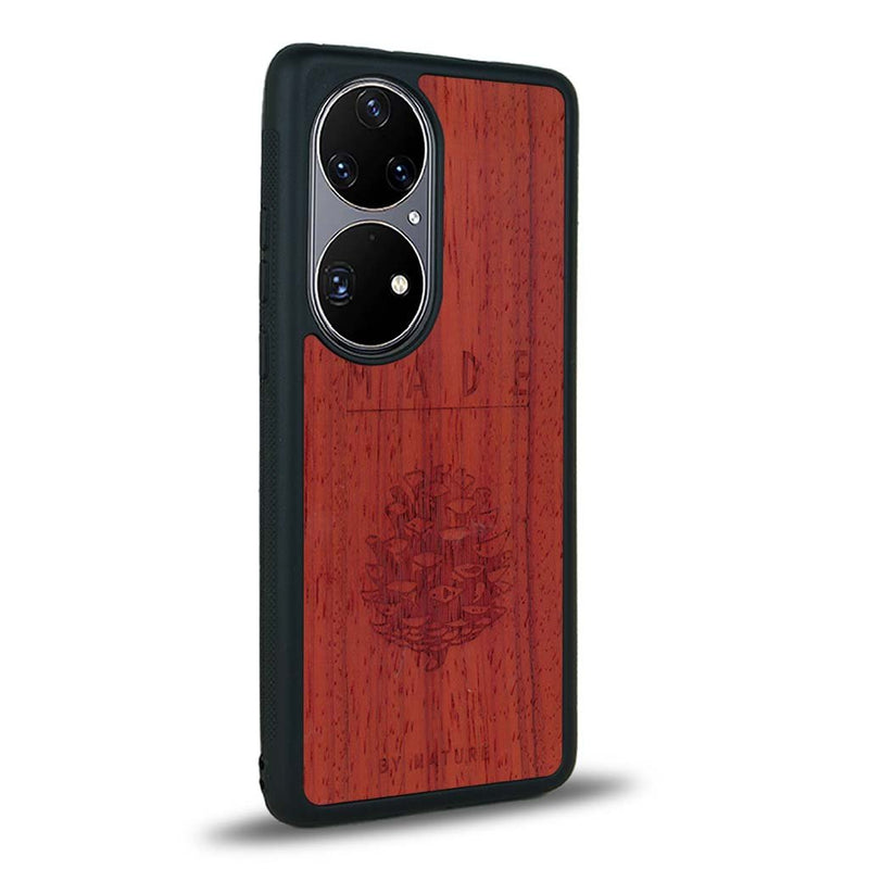 Coque Huawei P50 - Made By Nature - Coque en bois