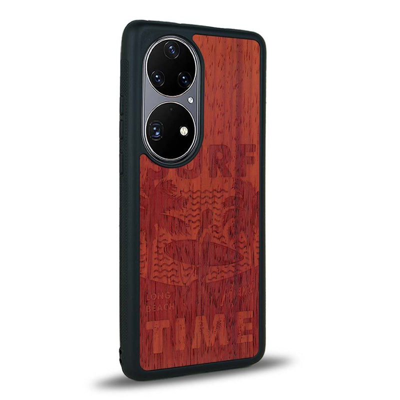 Coque Huawei P50 - Surf Time - Coque en bois