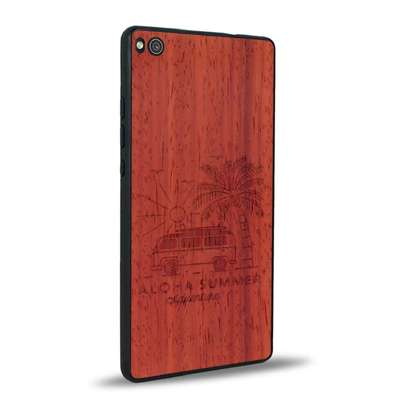 Coque Huawei P8 - Aloha Summer - Coque en bois