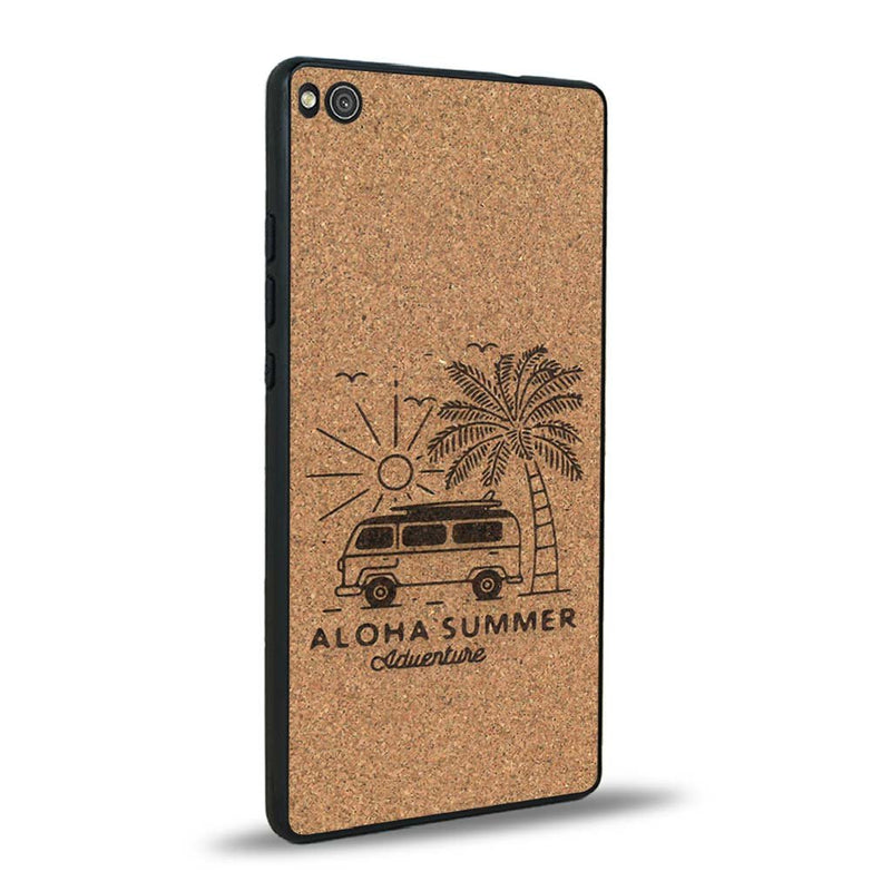 Coque Huawei P8 - Aloha Summer - Coque en bois