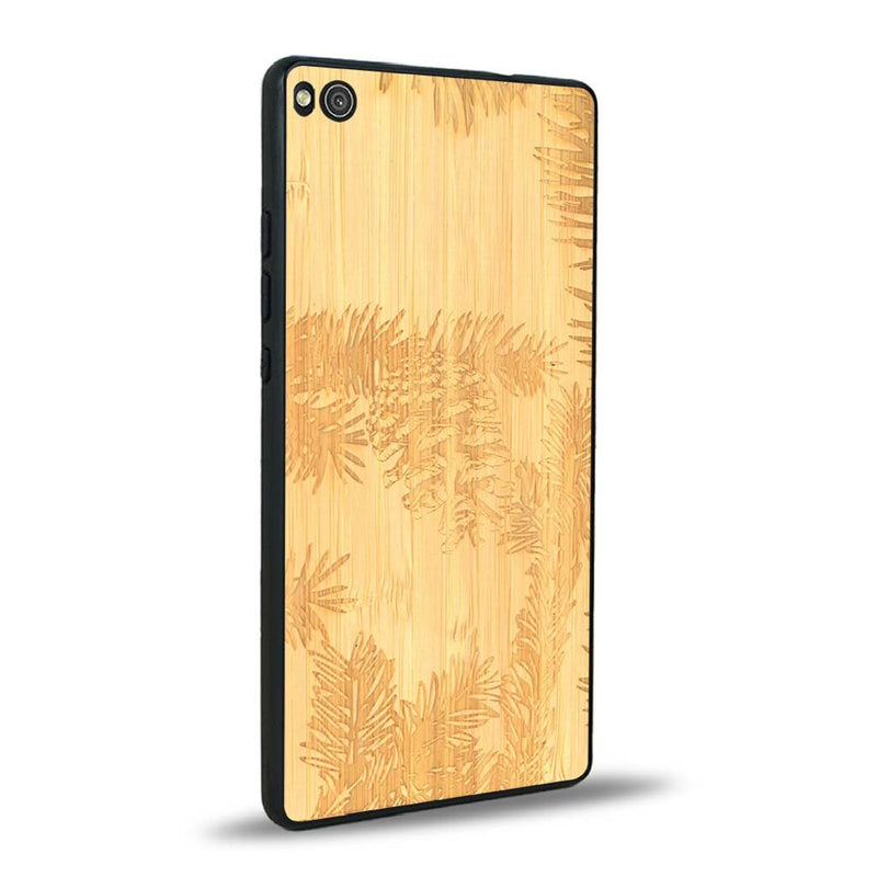 Coque Huawei P8 - La Pomme de Pin - Coque en bois