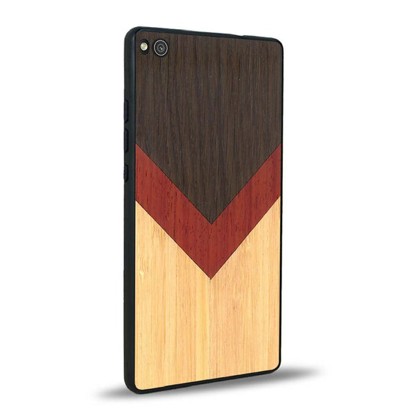 Coque Huawei P8 - La Triade - Coque en bois