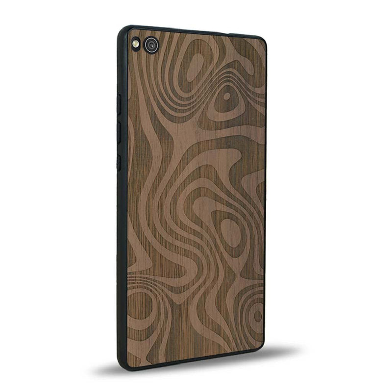 Coque Huawei P8 - L'Abstract - Coque en bois