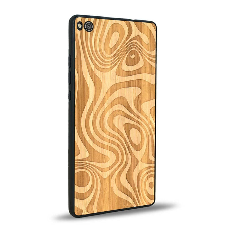 Coque Huawei P8 - L'Abstract - Coque en bois