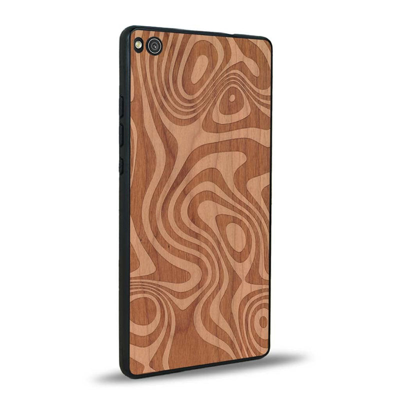 Coque Huawei P8 - L'Abstract - Coque en bois