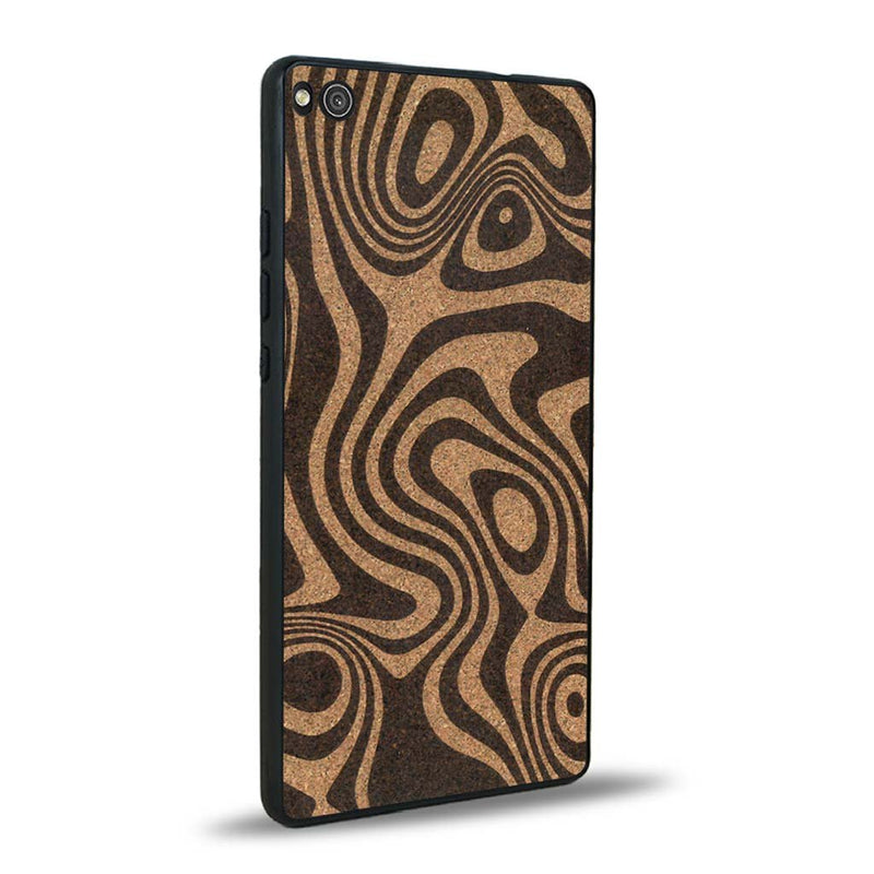 Coque Huawei P8 - L'Abstract - Coque en bois