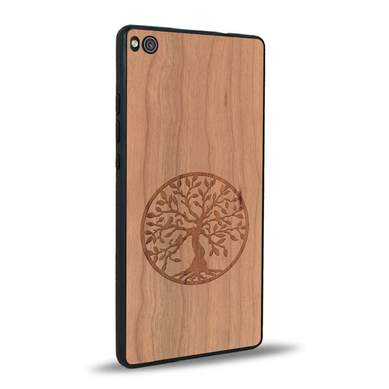 Coque Huawei P8 - L'Arbre de Vie - Coque en bois