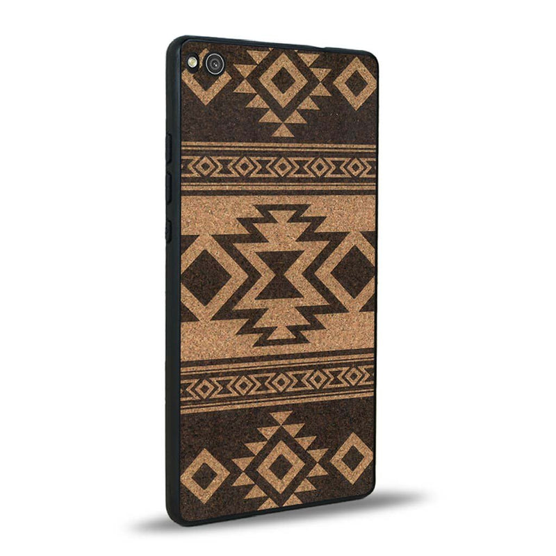 Coque Huawei P8 - L'Aztec - Coque en bois