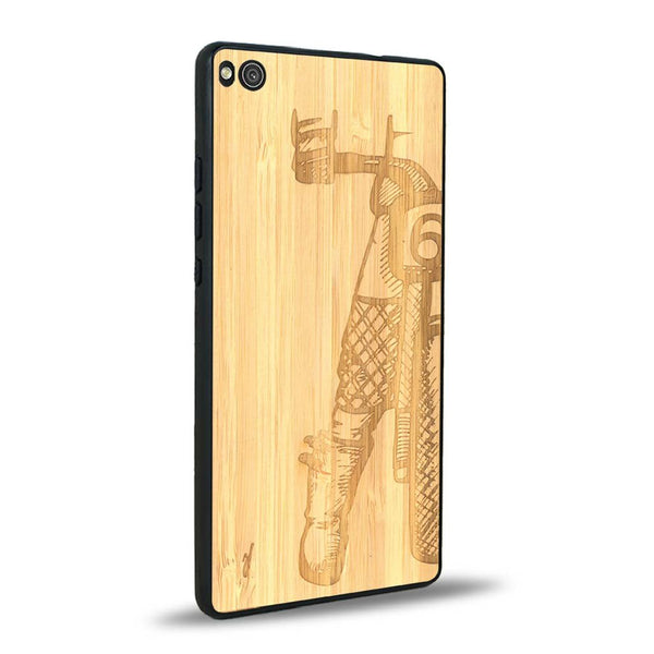 Coque Huawei P8 - On The Road - Coque en bois