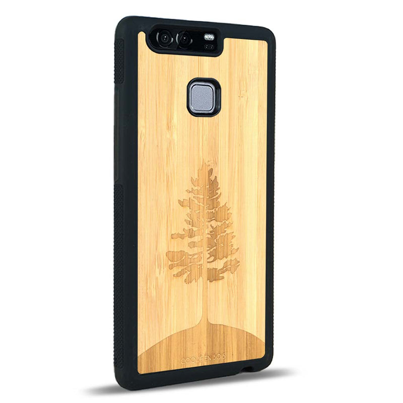 Coque Huawei P9 - L'Arbre - Coque en bois