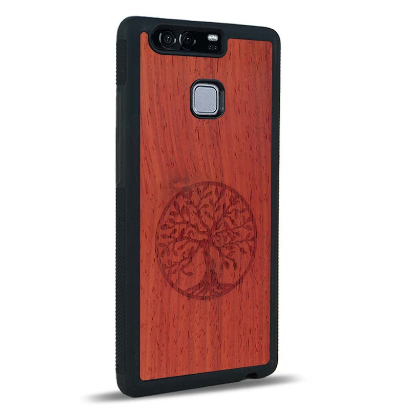 Coque Huawei P9 - L'Arbre de Vie - Coque en bois