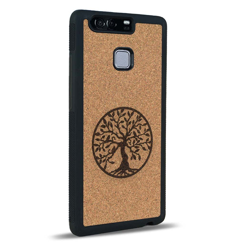 Coque Huawei P9 - L'Arbre de Vie - Coque en bois