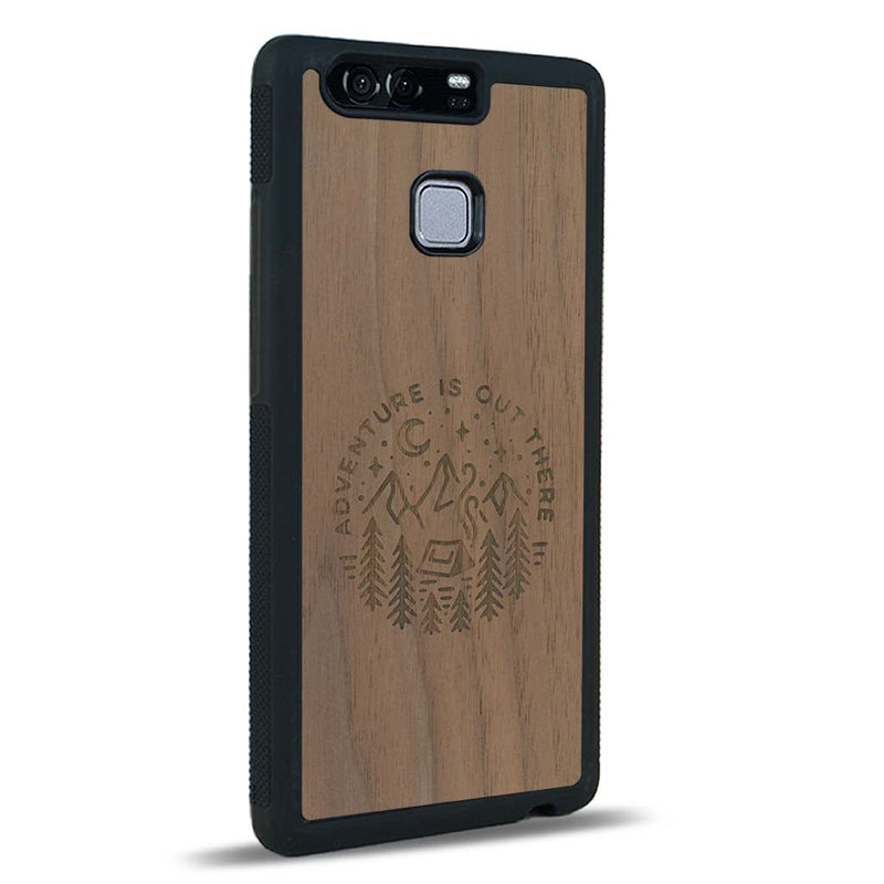 Coque Huawei P9 - Le Bivouac - Coque en bois